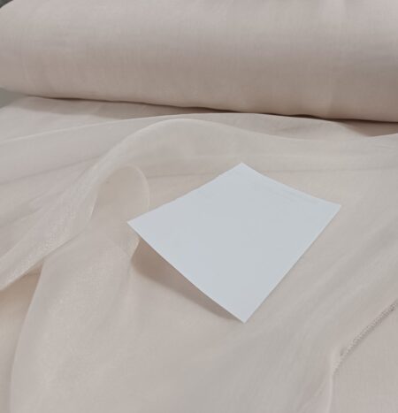 Pudra düz tül perde