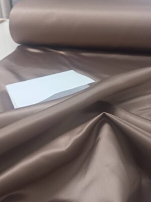 Kahverengi saten fon perde fiyatları