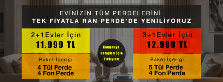 tüm ev için perde fiyatları