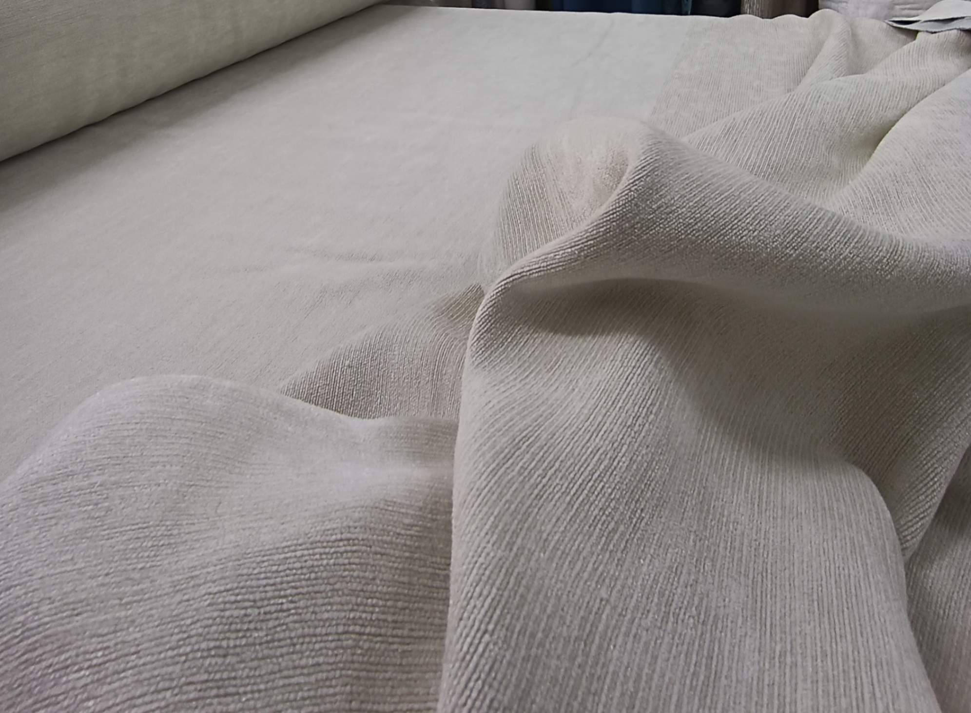 Kadife Krem Blackout karartma Fon Perde6