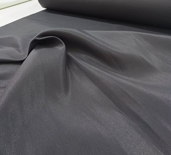 Koyu Gri Keten Karartma Fon Perde Blackout