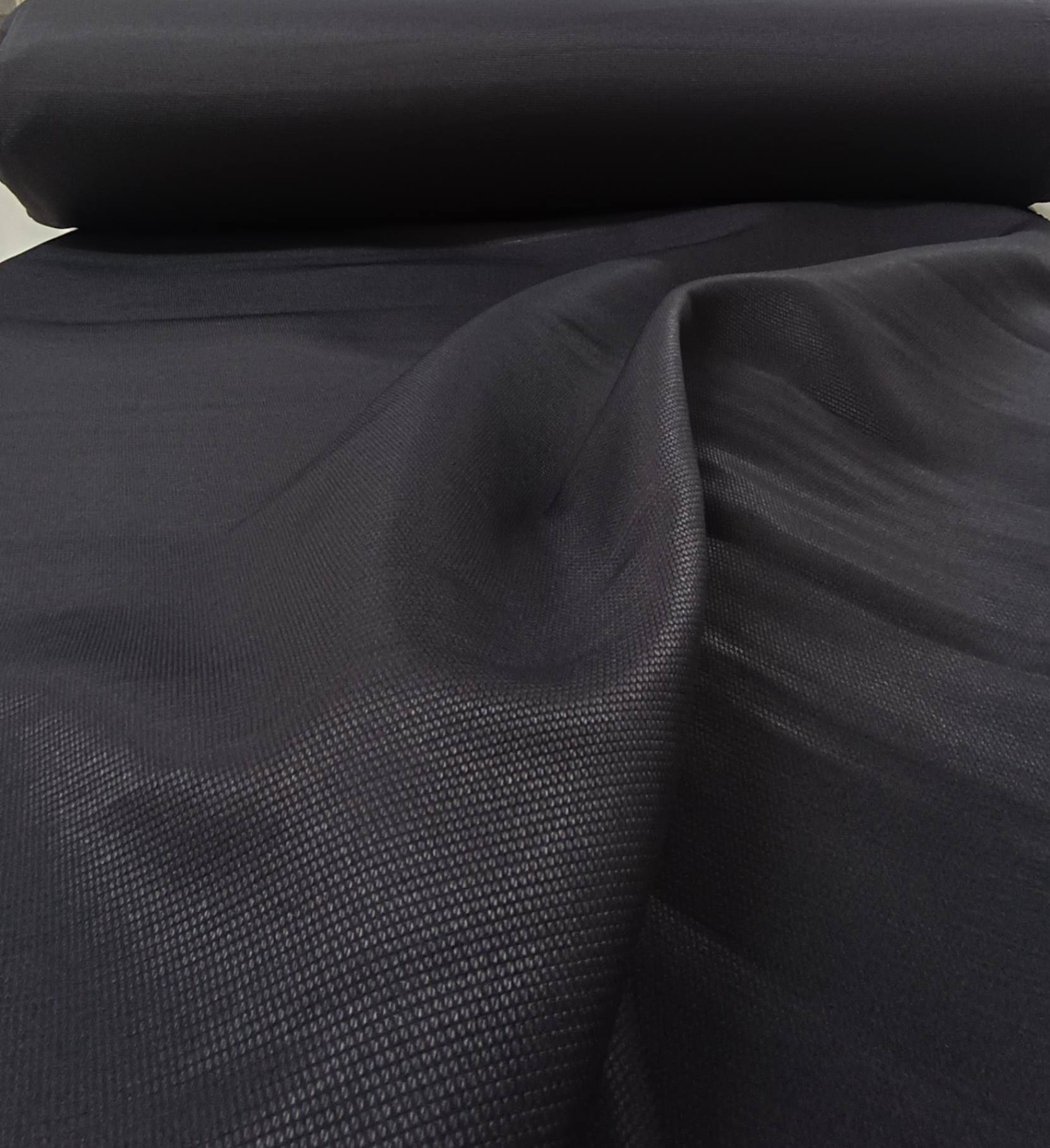 Koyu Gri Keten Karartma Fon Perde Blackout 6