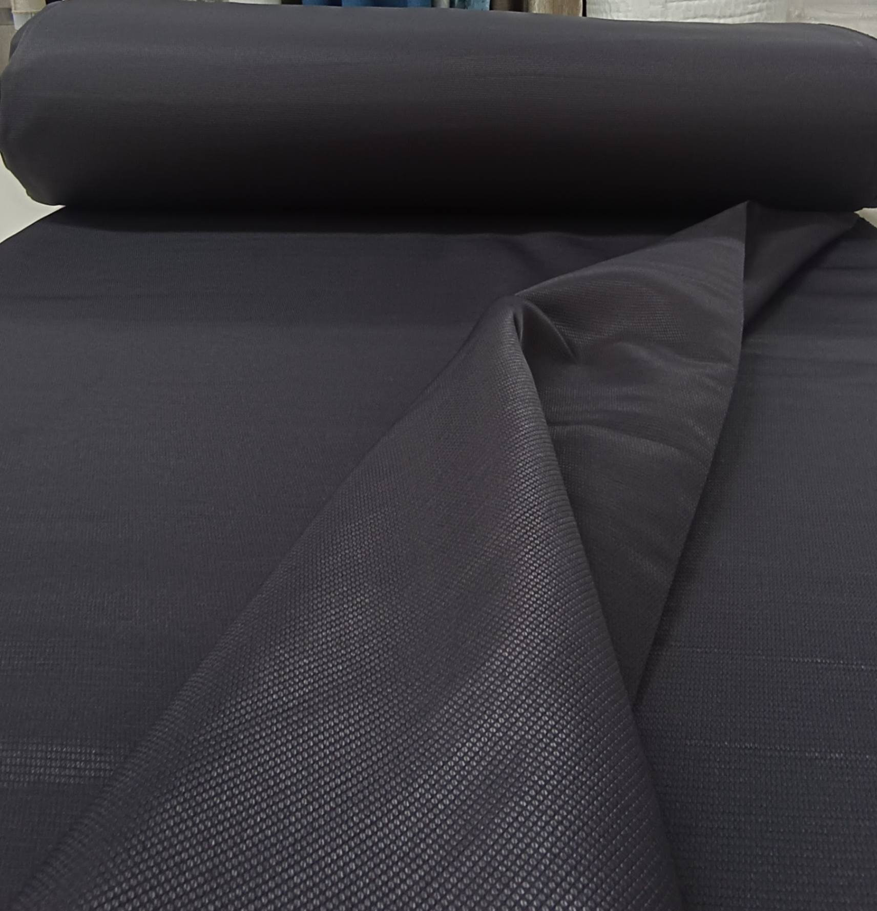 Koyu Gri Keten Karartma Fon Perde Blackout 7