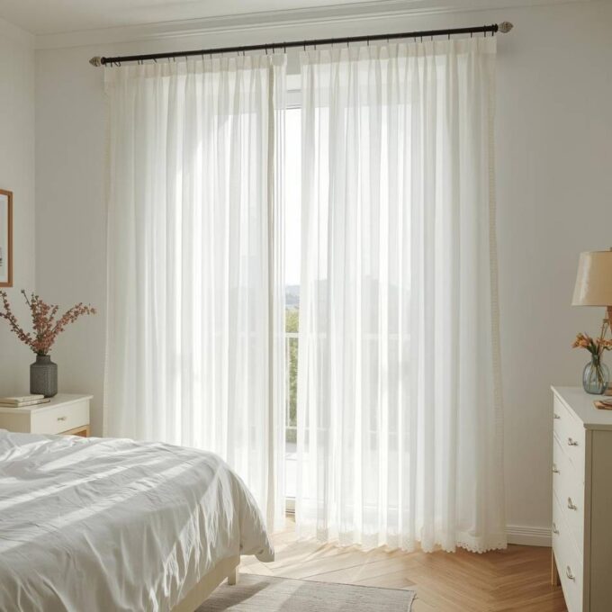 yatak odası perde modelleri