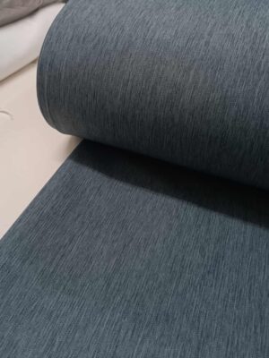 Modern denim mavi fon perde dekorasyonu