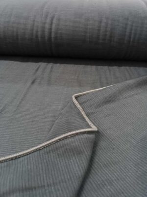 Gri keten tül perde modelleri