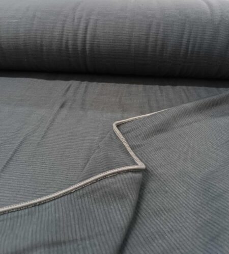 Gri keten tül perde modelleri