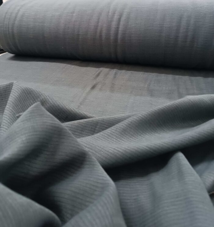 Gri keten tül perde modelleri