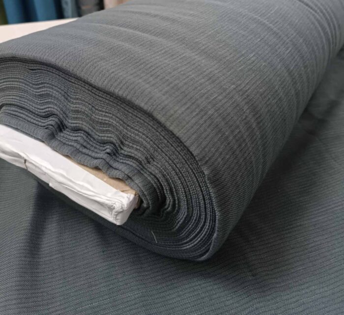 Gri keten tül perde modelleri