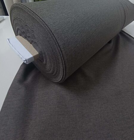 kahverengi fon perde düz dikim model