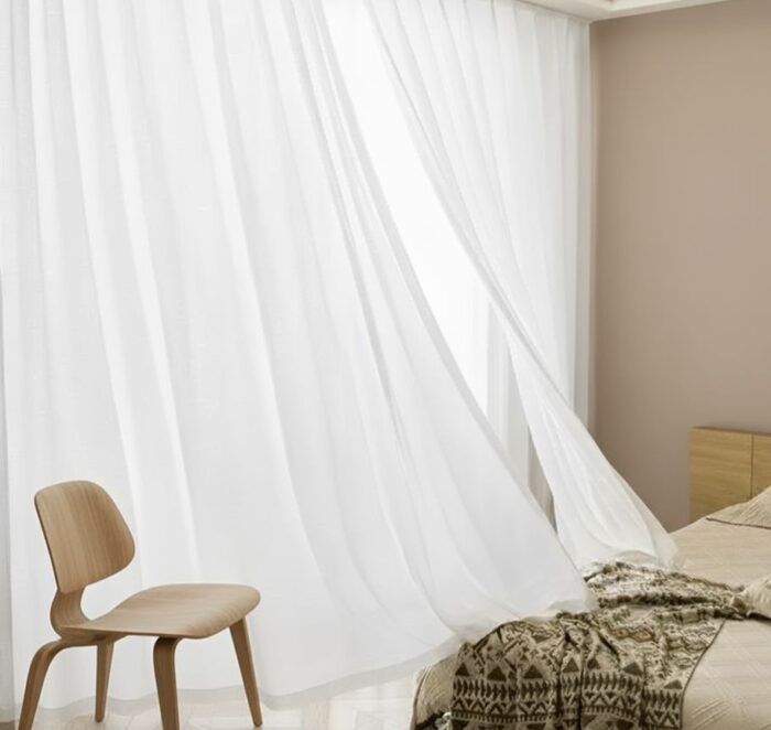 Kalın Beyaz Tül Perde – Zarif, Modern ve Dayanıklı Tül Modelleri