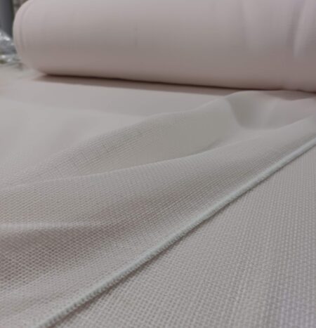 Keten kumaş açık pembe tül perde ışık geçirgenliği