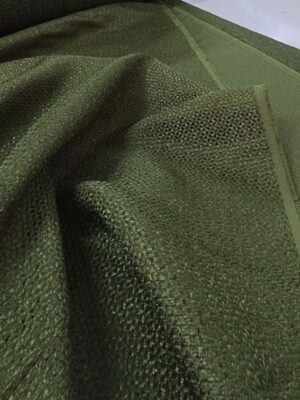 Koyu yeşil fon perde modeli