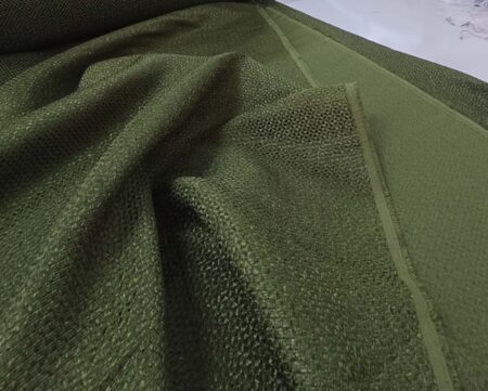 Koyu yeşil fon perde modeli