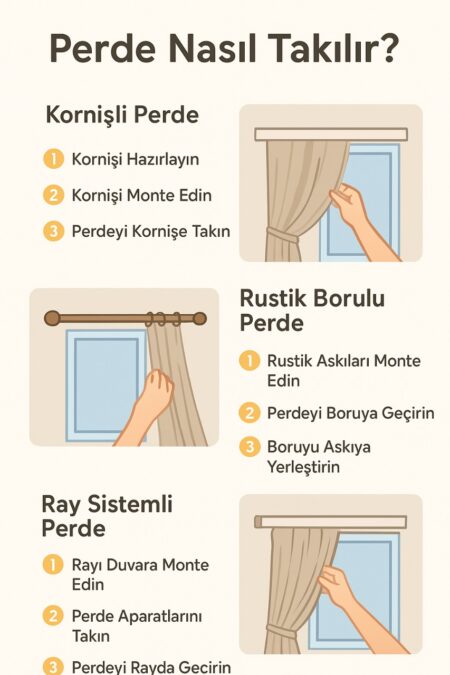 perde takmak