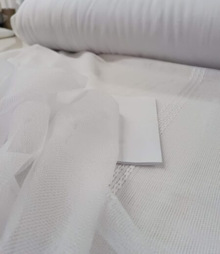 Şerit Desenli Beyaz Tül Perde | Modern ve Zarif Tül Modelleri