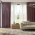 Açık mor katyonik fon perde fiyatları