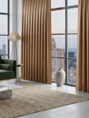 Dökümlü fon perde katyonik