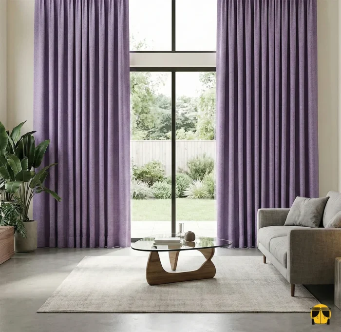 Mor fon perde fiyatları