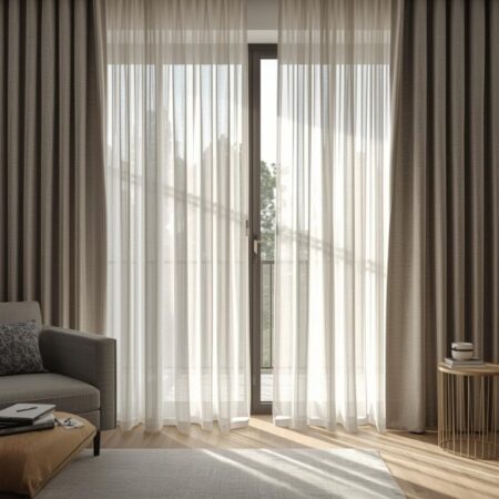 Sade Fon Ve Tül perde