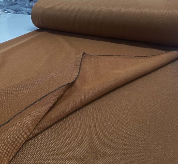 Salon için bronz perde modelleri