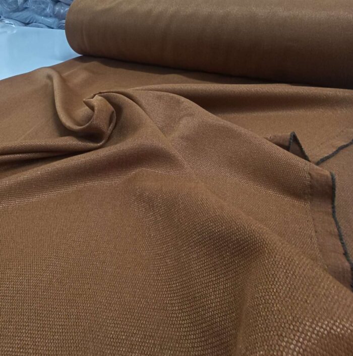 yatak odası kahve bornz perde