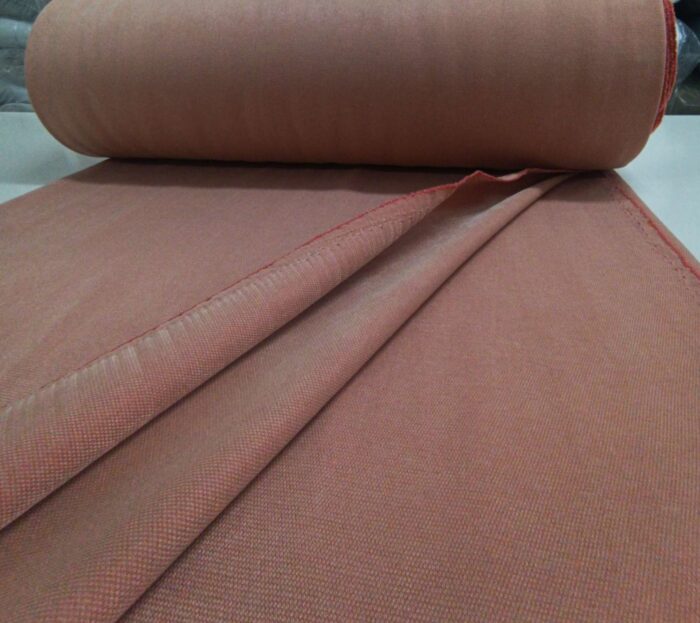 Somon rengi çocuk odası perdeleri