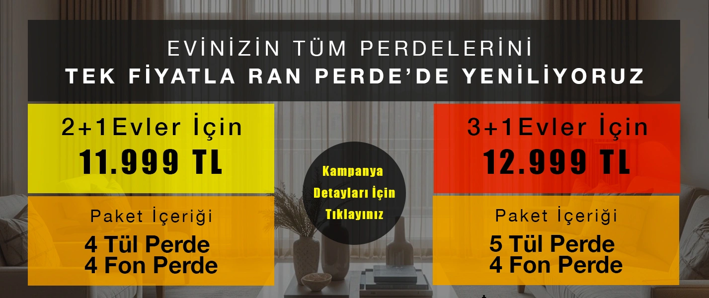 Tüm Eve Perde Kampanyası