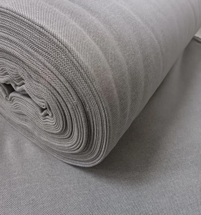 Minimalist ev tasarımı için hasır dokulu fon perde fikirleri