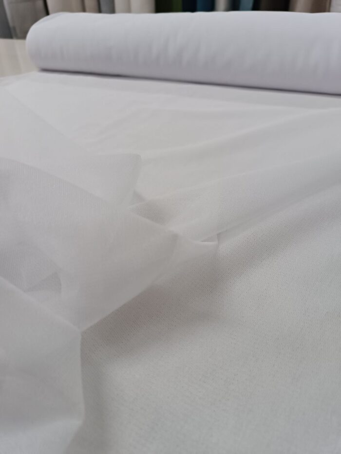 Ranperde Noim serisi leke tutmaz beyaz tül perde