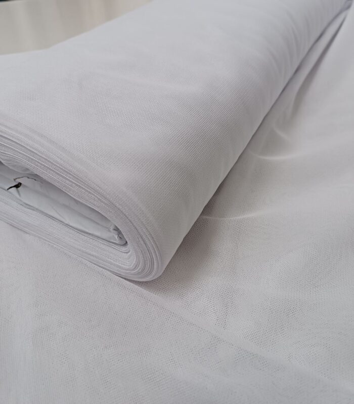 Modern ev dekorasyonu için ütü istemeyen beyaz tül perde