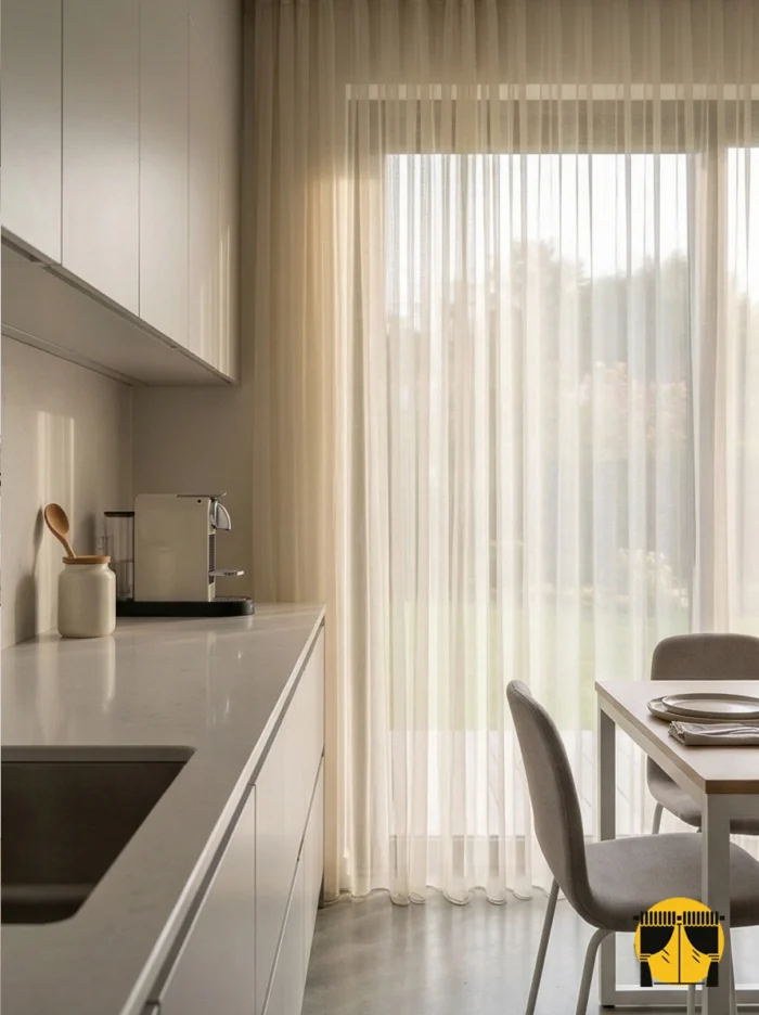 koyu krem bwj mutfak tülü