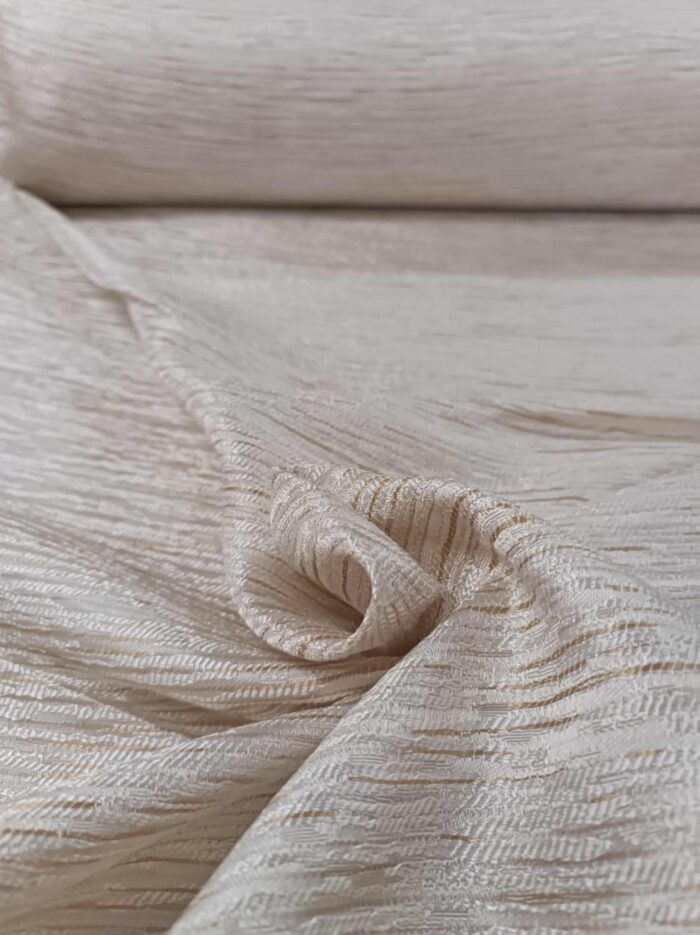 Yatak Odası Fon Perdesi - Lante Bej  Fon Perde Jakar